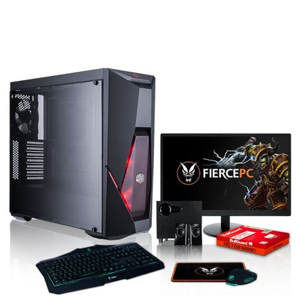 Pack Gaming FIERCE Python 884360 Desktop Gaming Monitor 24 Speakers 2.1