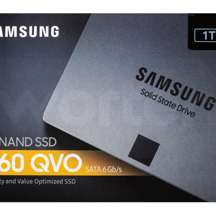 SAMSUNG Internal SSD 2.5' 1TB QVO (1 TB - SATA - 550 MB/s)