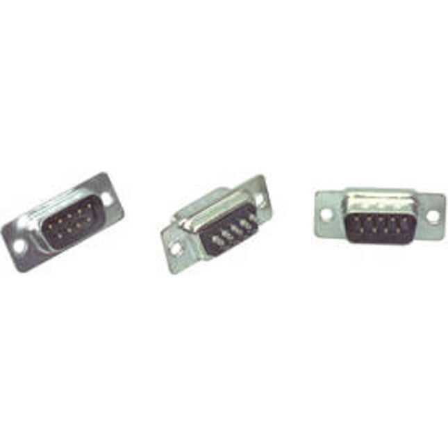 VALUELINE Sub-D Connector Plugs in Silver