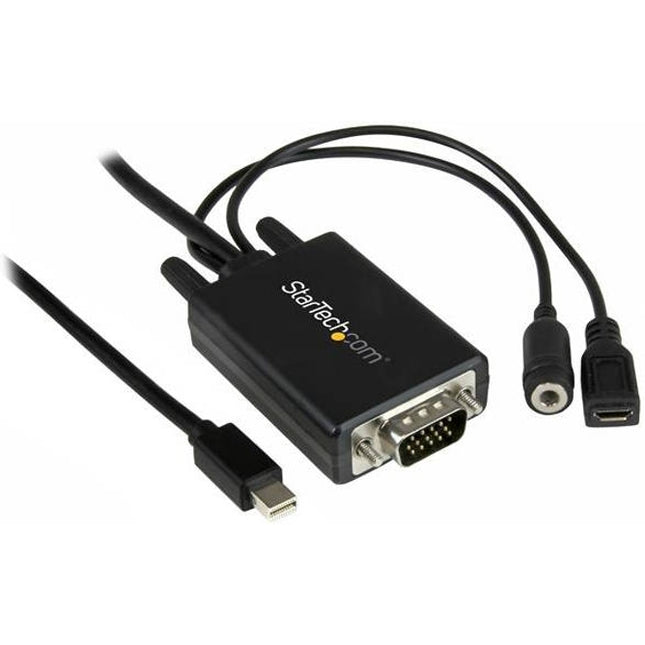Adapter STARTECH.COM MDP2VGAAMM3M Black