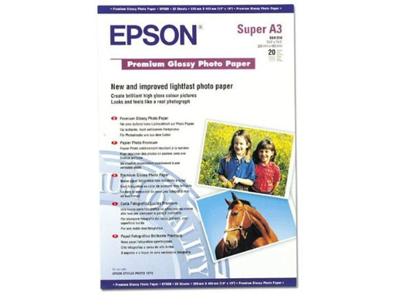 EPSON Premium Glossy Photo A3 250g/m² paper