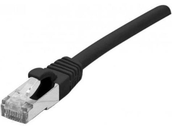 Network Cable CONNECT RJ45 30 cm Black