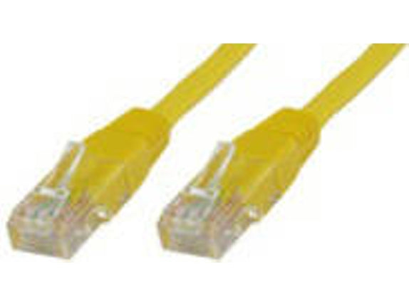 Network Cable MICROCONNECT RJ45 1.5 m Yellow