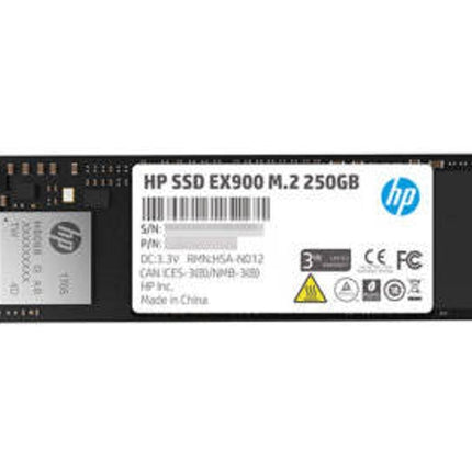 HP Internal SSD M.2 250GB EX900 NVMe PCIe (250 GB - PCI-Express - 210 MB/s)