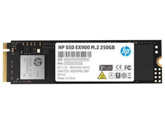 HP Internal SSD M.2 250GB EX900 NVMe PCIe (250 GB - PCI-Express - 210 MB/s)