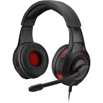 Gaming Headset NPLAY Contact 2.0 (PC - Microphone - Black)