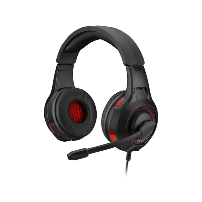 Gaming Headset NPLAY Contact 2.0 (PC - Microphone - Black)