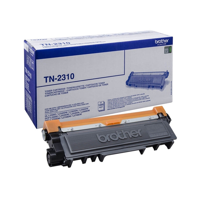 Toner Cartridge Original BROTHER TN2310 Black 1200 pages