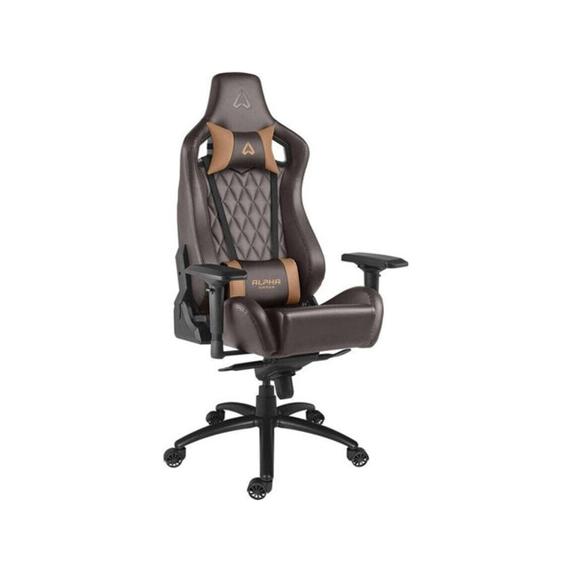 Gaming Chair ALPHA GAMER Polaris (Up to 150 kg - Gas Lift Class 4 - Black and Brown)