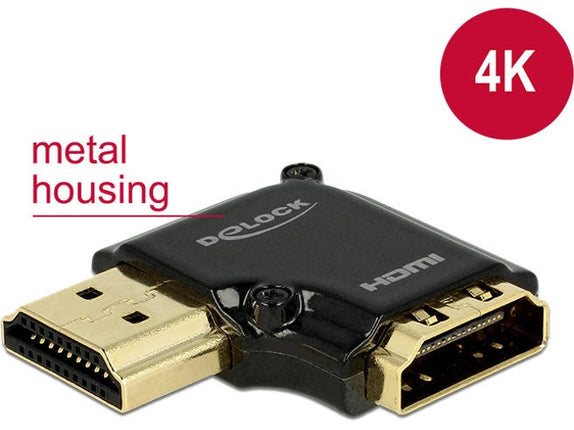 DELOCK 65660 HDMIHDMI Adapter Black