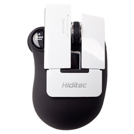 HIDITEC Wireless Optical Piano Mouse Black