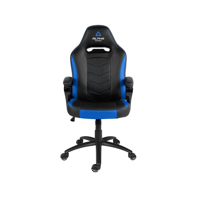 Gaming Chair ALPHA GAMER Kappa (Up to 150 kg - Gas Lift Class 4 - Black and Blue)