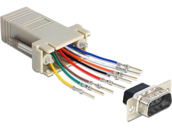 Adapter DELOCK 65462 RJ45 Grey