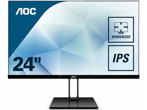 Monitor AOC 24V2Q (24'' - Full HD - IPS - Free Sync)