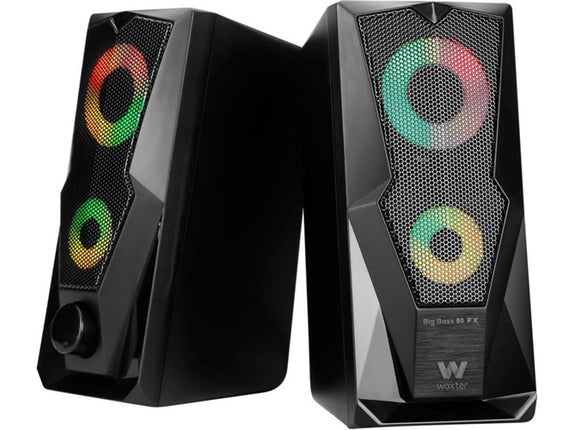 Speakers WOXTER Big Bass 80 FX 15 W Black