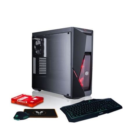 Gaming PC FIERCE Zombie 885502 AMD Athlon X4 950 1 TB HDD 240 GB SSD RAM 8 GB NVIDIA GeForce GTX 1650