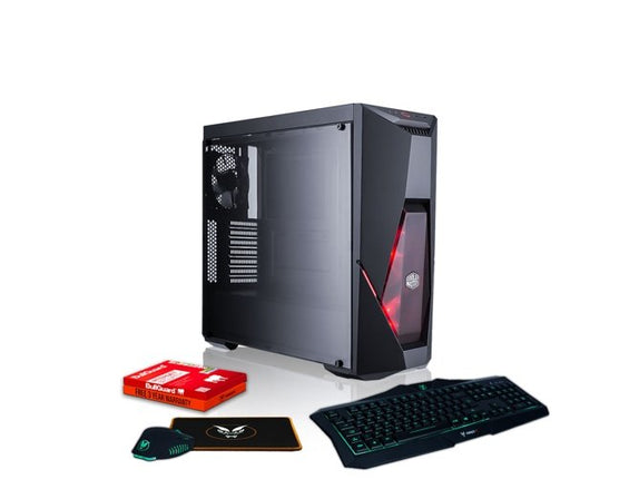 Gaming PC FIERCE Zombie 885502 AMD Athlon X4 950 1 TB HDD 240 GB SSD RAM 8 GB NVIDIA GeForce GTX 1650