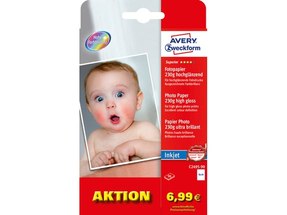 Photographic Paper AVERY C2495-90