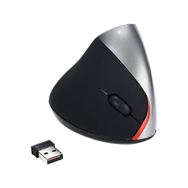 XSJ Mouse Vertical Charging 2.4G Wireless 2400dpi Gray