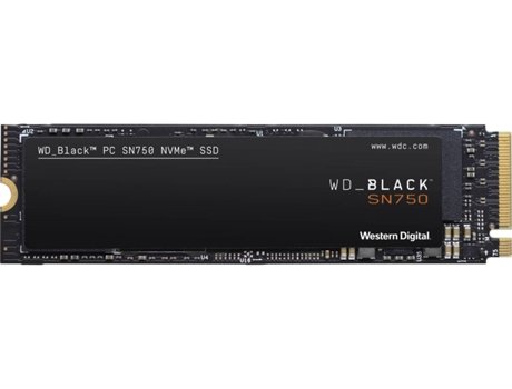 WESTERN DIGITAL Black SN750 Internal SSD 2 TB PCI Express 3.0 3400 MBs