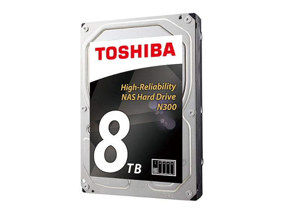 TOSHIBA N300 Bulk 8TB SATA 7200 RPM Internal HDD Disk Drive