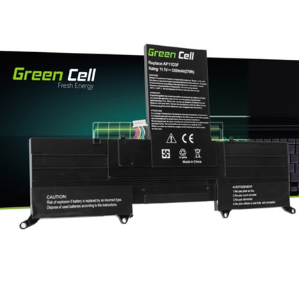 Acer Aspire S3 S3391 S3951 Green Cell Notebook Battery