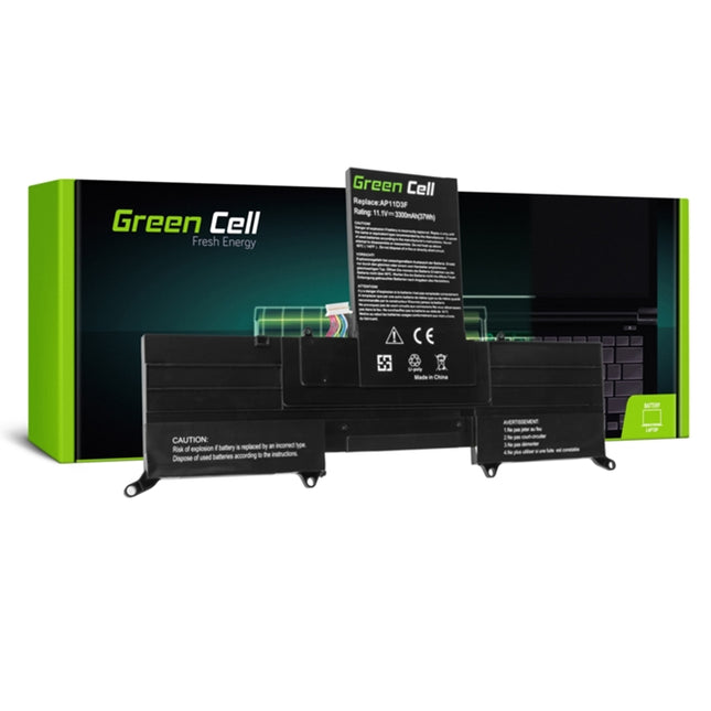 Acer Aspire S3 S3391 S3951 Green Cell Notebook Battery