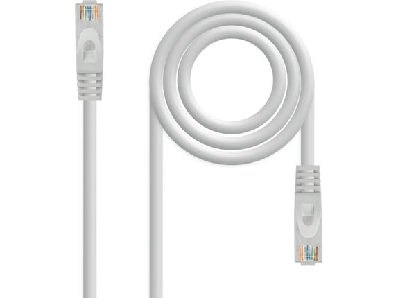 Network Cable NANOCABLE RJ45 5 m Gray