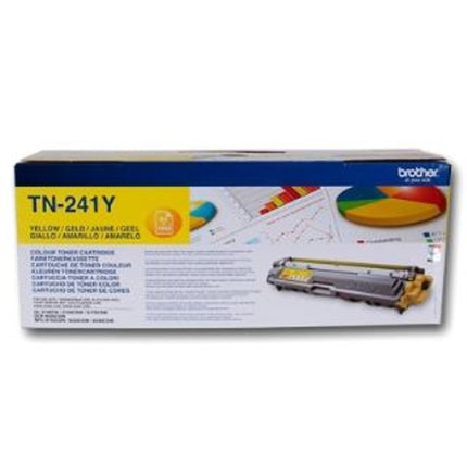 Original BROTHER TN241Y Yellow Toner Cartridge
