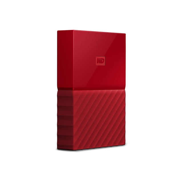 WESTERN DIGITAL My Passport 1 TB External HDD (Red - 1 TB - USB 3.0)