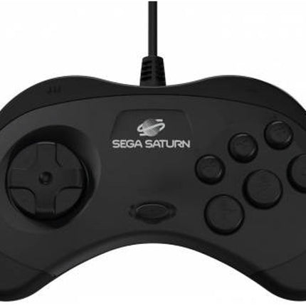 SEGA Saturn Retrobit Controller (SEGA - Black)