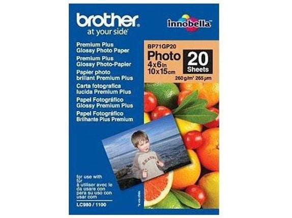 BROTHER BP71GP20 Glossy Photo Paper
