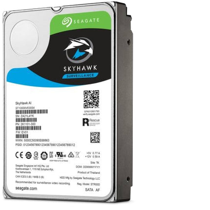 SEAGATE Skyhawk AI 12TB SATA 7200 RPM Internal HDD Drive