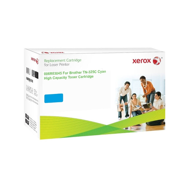 Xerox Cyan Toner compatible with Brother TN325C for use in HL4140 HL4150 HL4570