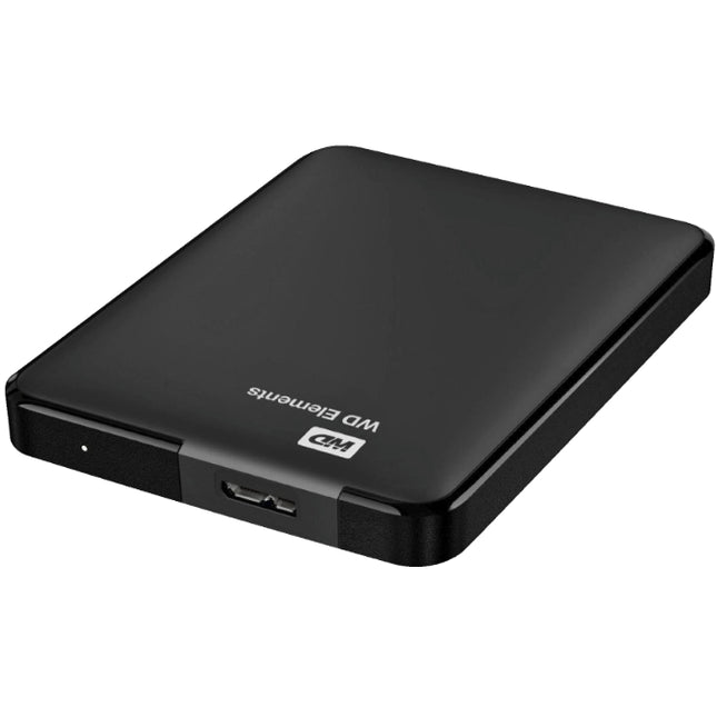 External HDD WESTERN DIGITAL Elements 2,5'' 3TB (Black - 3 TB - USB 3.0)