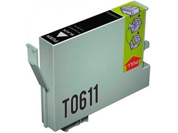 GOEIK Epson T0611 Ink Cartridge Black