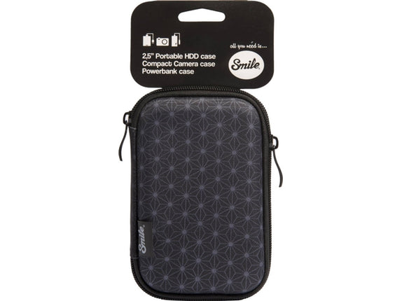 External Disk Pouch SMILE 16208 Universal 2.5 Black