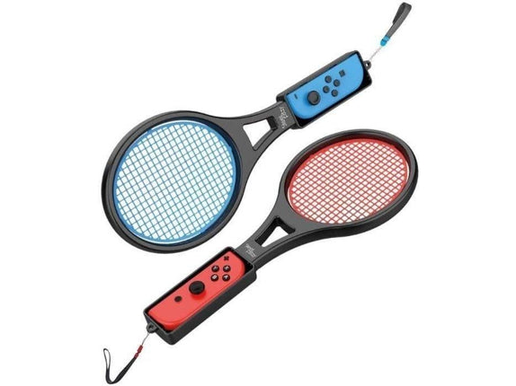 Rackets for Joy-Con STEELPLAY (Pack of 2 Rackets) (Nintendo Switch - Black)