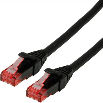 ROLINE RJ45 Network Cable 30 cm Black