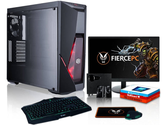Pack Gaming FIERCE Python 884257 Desktop Gaming Monitor 24 Speakers 2.1