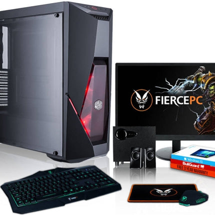 Pack Gaming FIERCE Zombie 887996 Desktop Gaming Monitor 21.5 Speakers 2.1