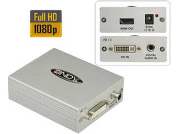 LINDY DVID SPDIF HDMI Interface Cable LINDY DVID SPDIF HDMI Converter