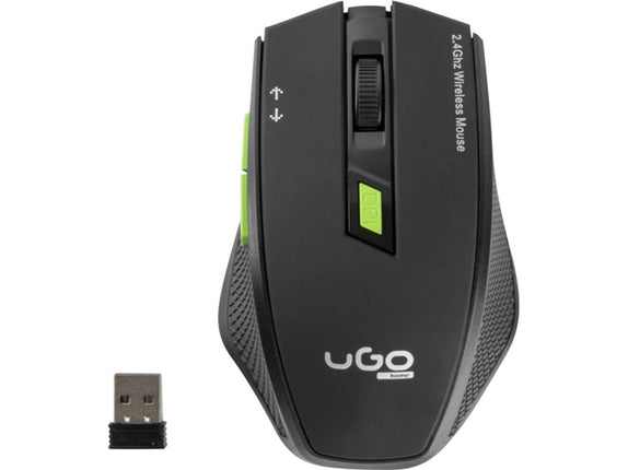 UGO MY04 Mouse Wireless Optical 1800 dpi Black