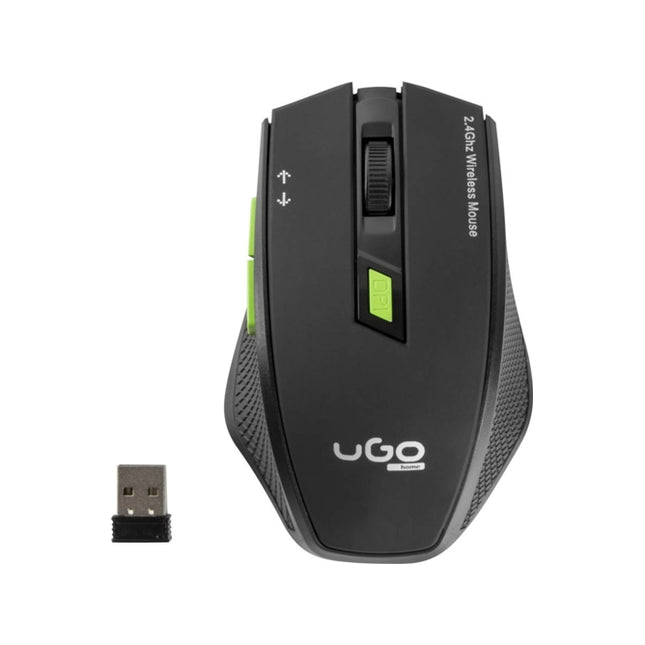 UGO MY04 Mouse Wireless Optical 1800 dpi Black