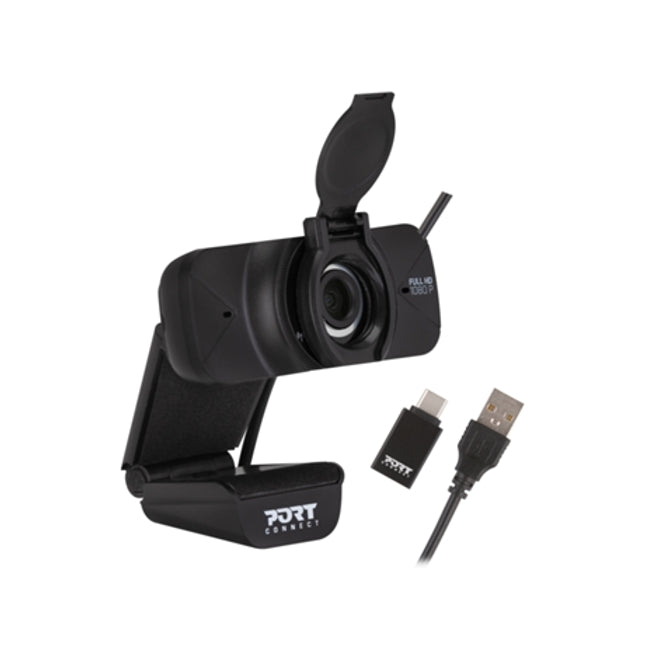 Webcam PORT DESIGNS Full HD 1080
