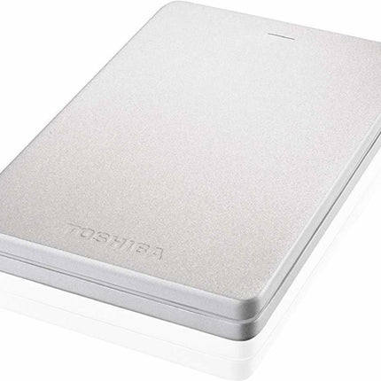 TOSHIBA Canvio Alu External HDD (Silver - 1 TB - USB 3.0)