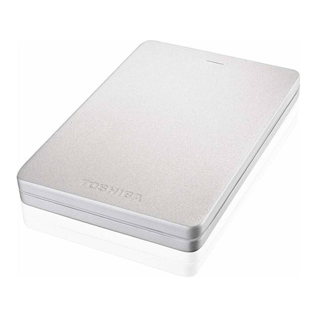 TOSHIBA Canvio Alu External HDD (Silver - 1 TB - USB 3.0)