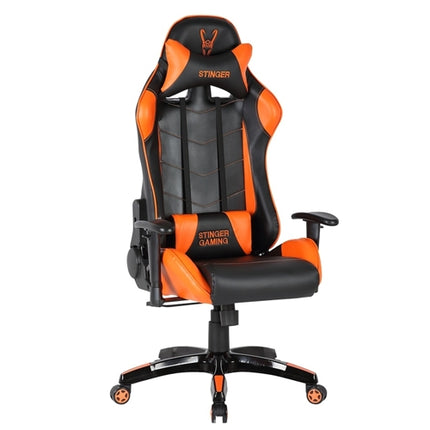 Gaming Chair WOXTER Stinger Station (Up to 150 kg - Gas Lift Class 4 - Black and Orange)